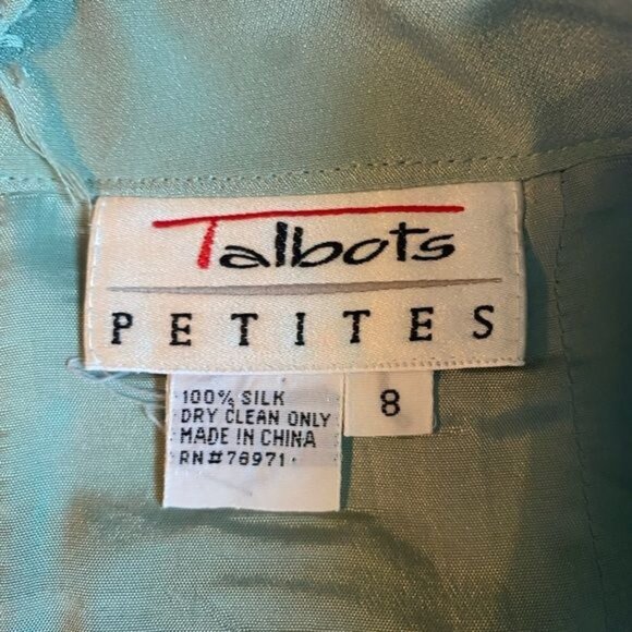 Talbots Women’s Silk Mini Skirt 8P Chiffon Fairycore Coquette Feminine E… - Picture 5 of 6